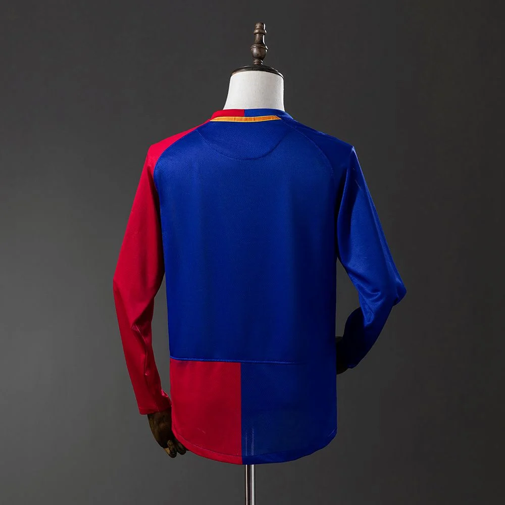 Maillot Barca Domicile 2008-2009 Manches Longues (2)