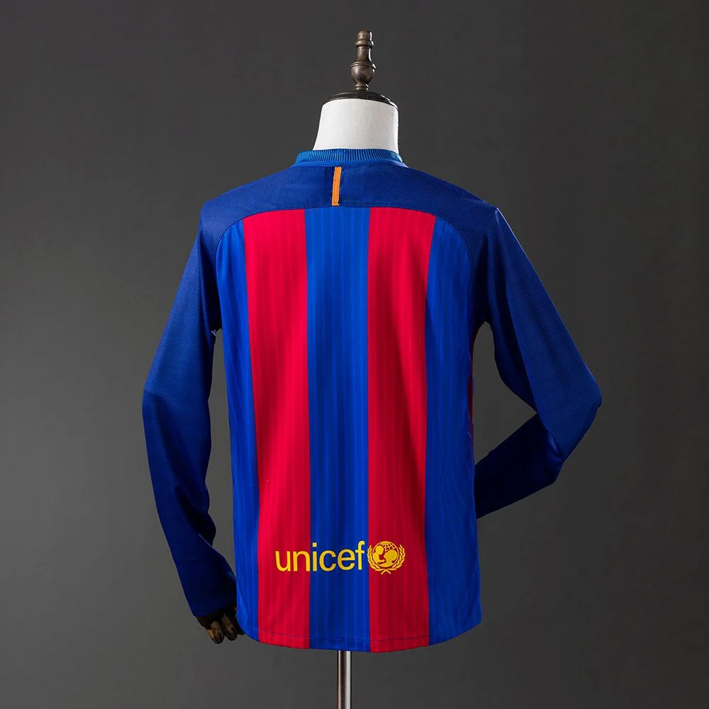 Maillot Barca Domicile 2016-2017 Manches Longues (2)