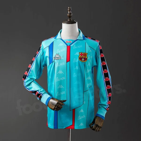 Maillot Barca Exterieur 1995-1997 Manches Longues
