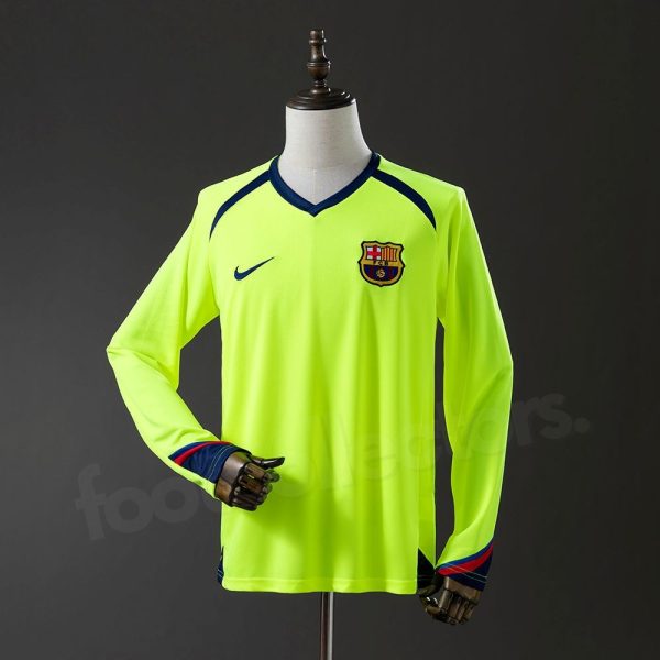 Maillot Barca Exterieur 2005-2006 Manches longues