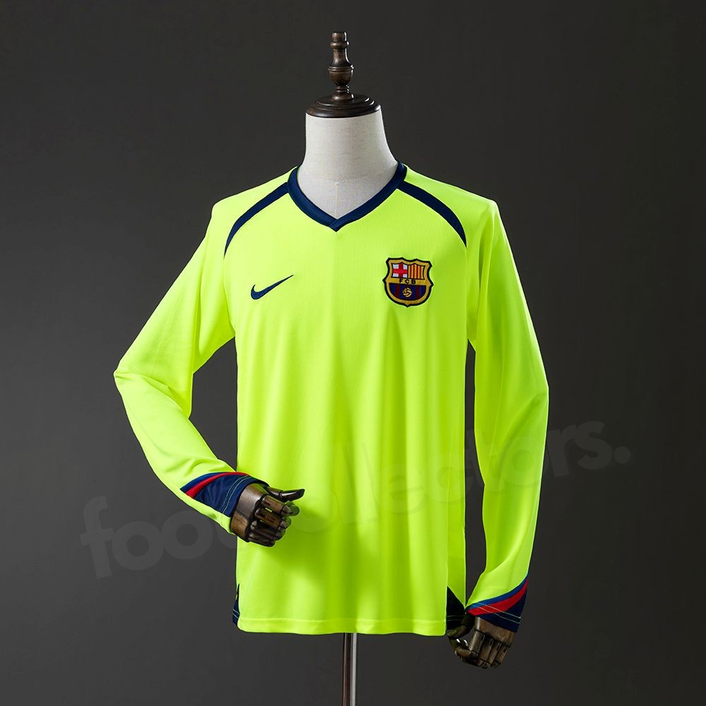 Maillot Barca Exterieur 2005-2006 Manches longues