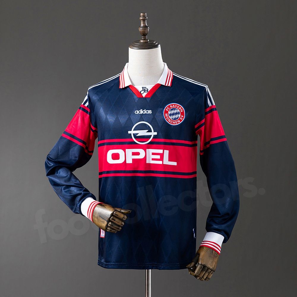 Maillot Bayern Munich Domicile 1997-1998 Manches Longues (1)