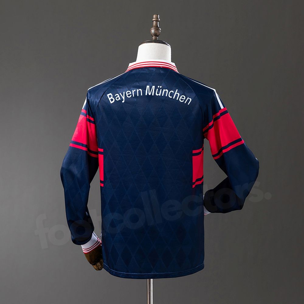 Maillot Bayern Munich Domicile 1997-1998 Manches Longues (2)