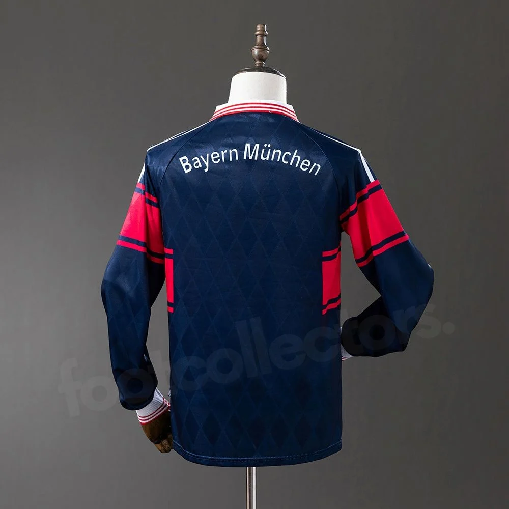 Maillot Bayern Munich Domicile 1997-1998 Manches Longues (2)