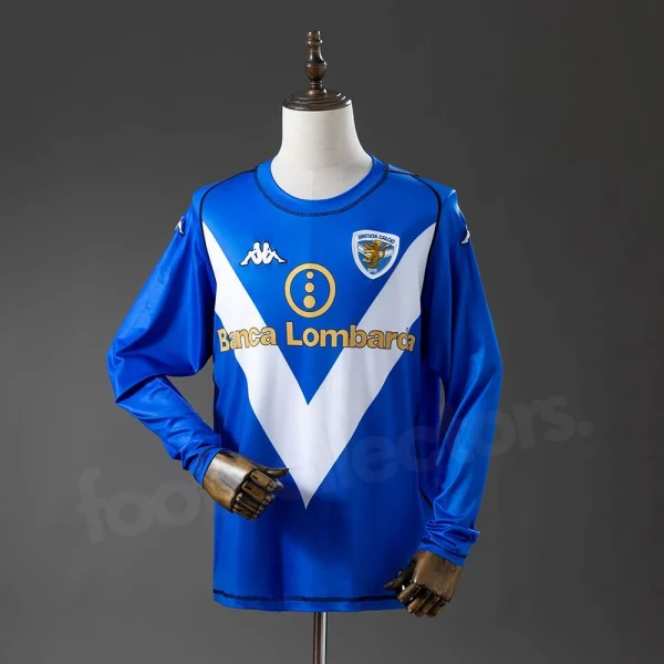 Maillot Brescia Calcio Domicile 2003-2004 Manches Longues