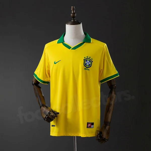 Maillot Bresil Domicile 1997