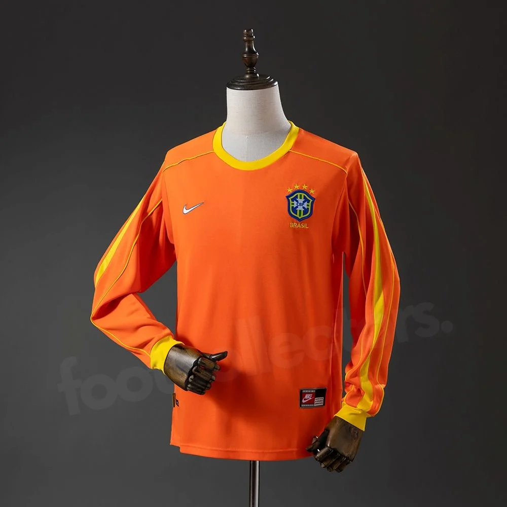 Maillot Bresil Gardien 1998 Manches Longues (1)