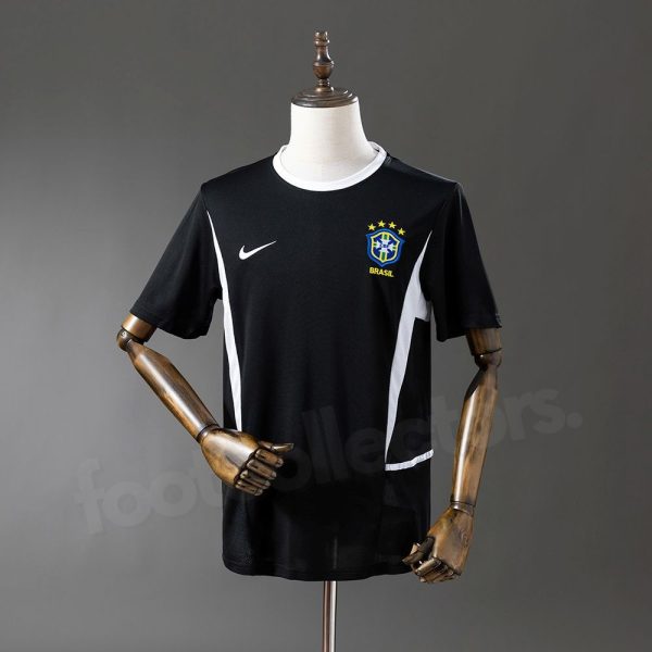 Maillot Bresil Gardien 2002 Noir