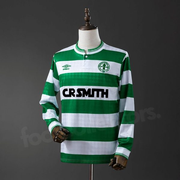 Maillot Celtic FC Domicile Manches Longues 1989-1991