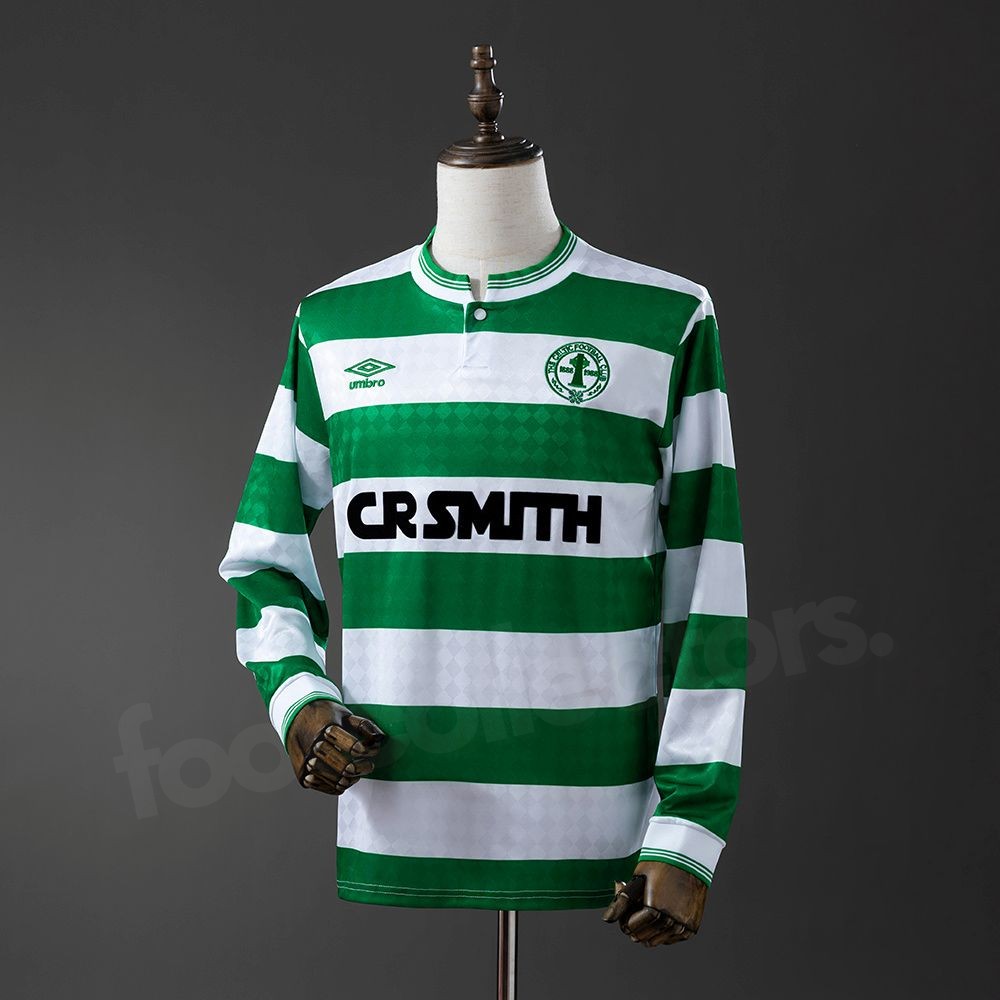 Maillot Celtic FC Domicile Manches Longues 1989-1991 (1)