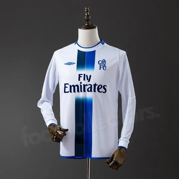 Maillot Chelsea Exterieur 2003-2005 Manches Longues