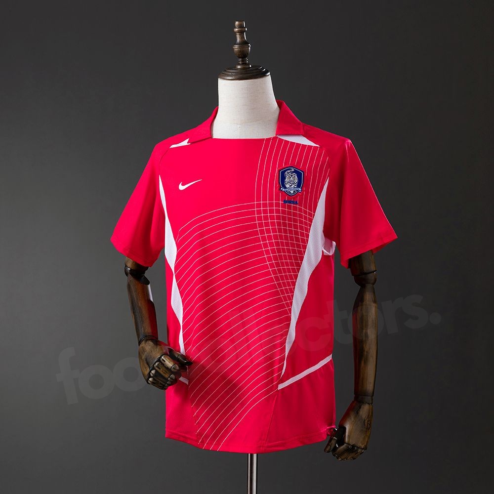 Maillot Corée du Sud Domicile 2002 Rouge (1)