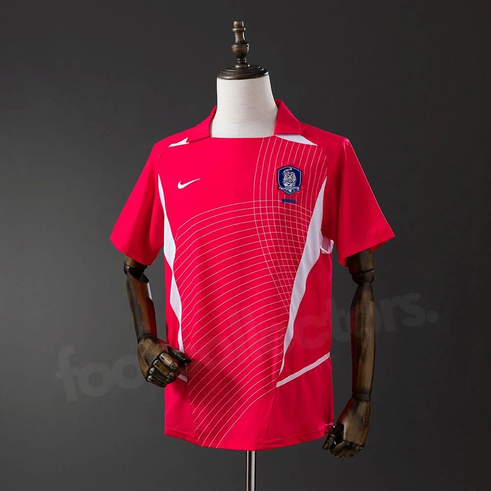 Maillot Corée du Sud Domicile 2002 Rouge (1)