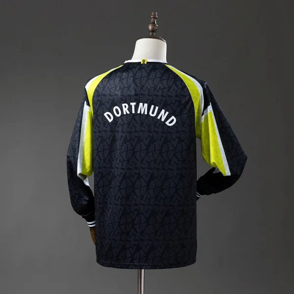 Maillot Dortmund Exterieur 1995-1996 Manches Longues