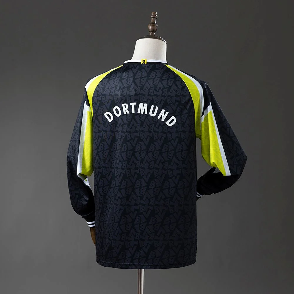 Maillot Dortmund Exterieur 1995-1996 Manches Longues (2)