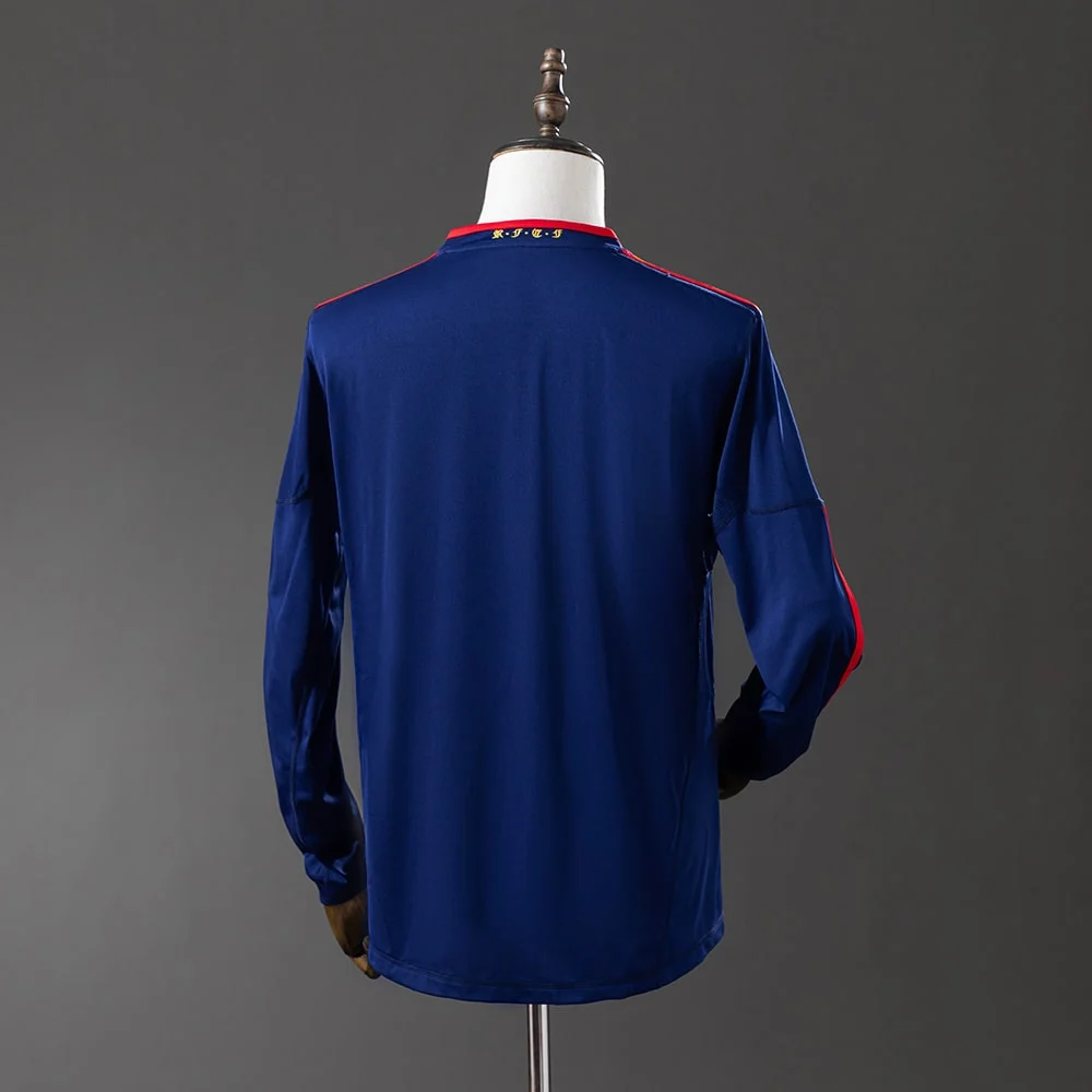Maillot Espagne Exterieur 2010 Manches Longues
