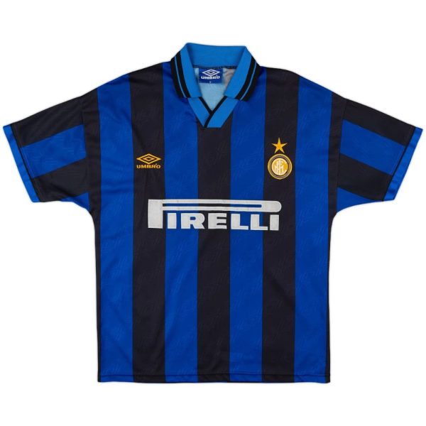 Maillot Inter Milan Domicile 1995-1996 Zanetti