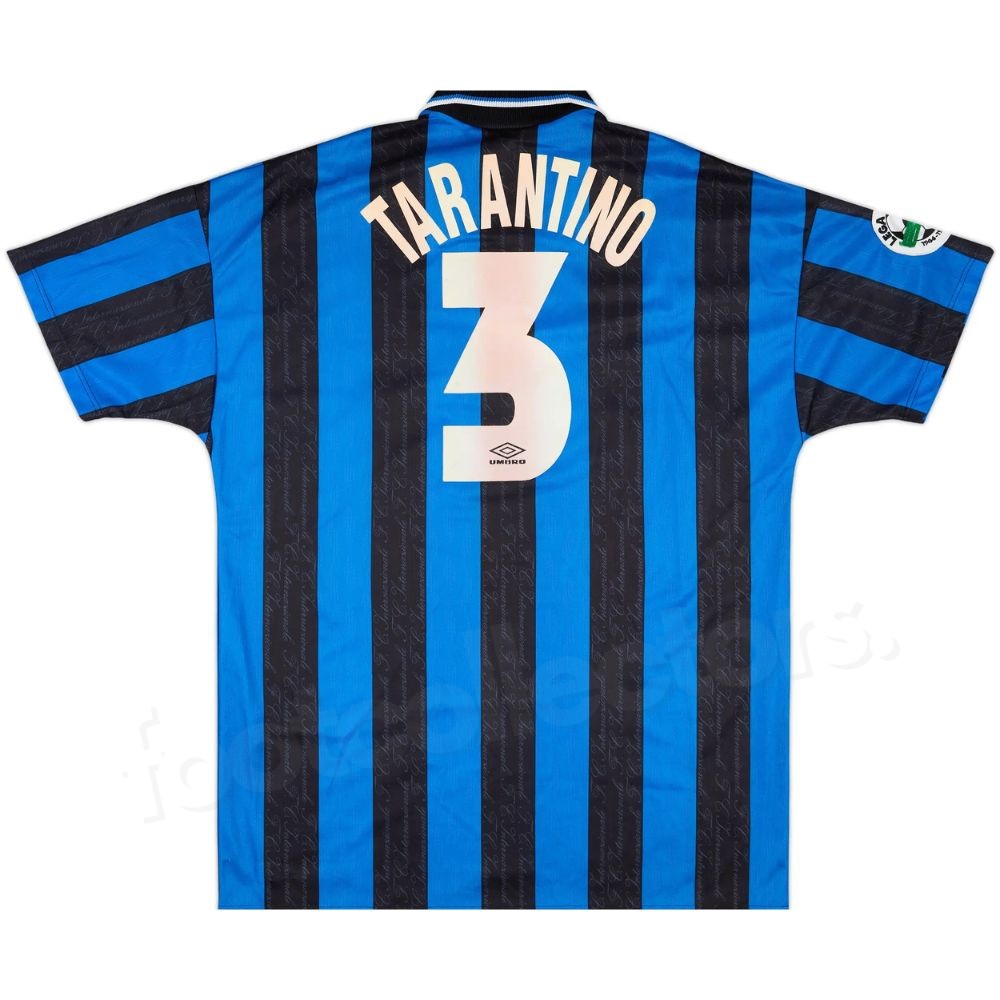 Maillot Inter Milan Domicile 1997-1998 Tarantino