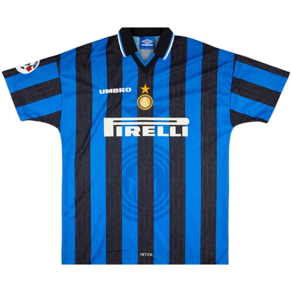 Maillot Inter Milan Domicile 1997-1998 Tarantino