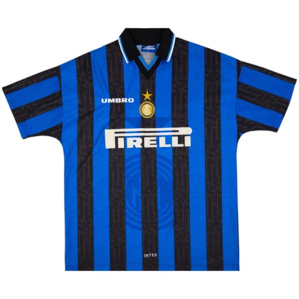 Maillot Inter Milan Domicile 1997-1998 Zanetti