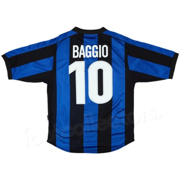 Maillot Inter Milan Domicile 1999-2000 Baggio