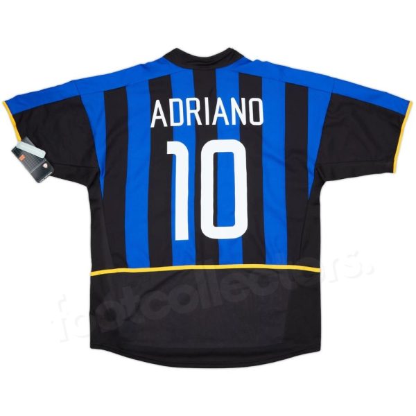 Maillot Inter Milan Domicile 2002-2003 Adriano