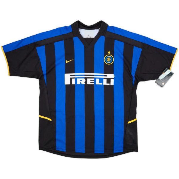Maillot Inter Milan Domicile 2002-2003 Adriano