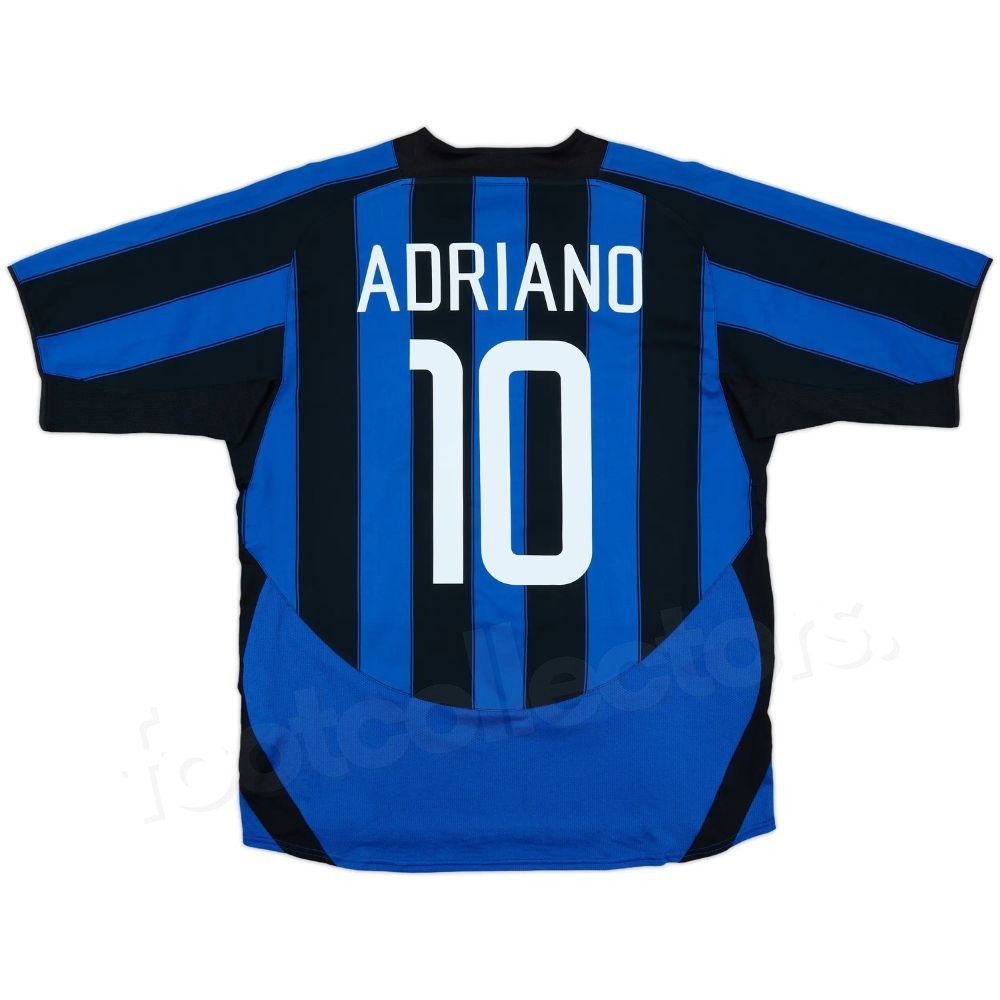 Maillot Inter Milan Domicile 2003-2004 Adriano