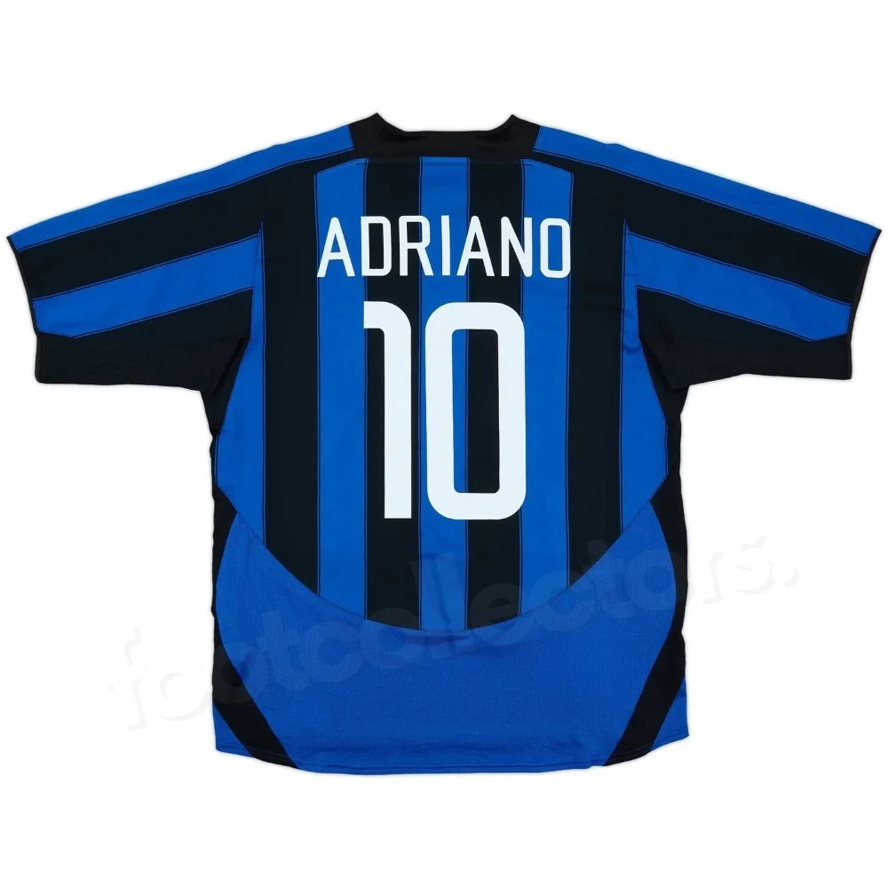 Inter Milan Home Jersey 2003-2004 Adriano