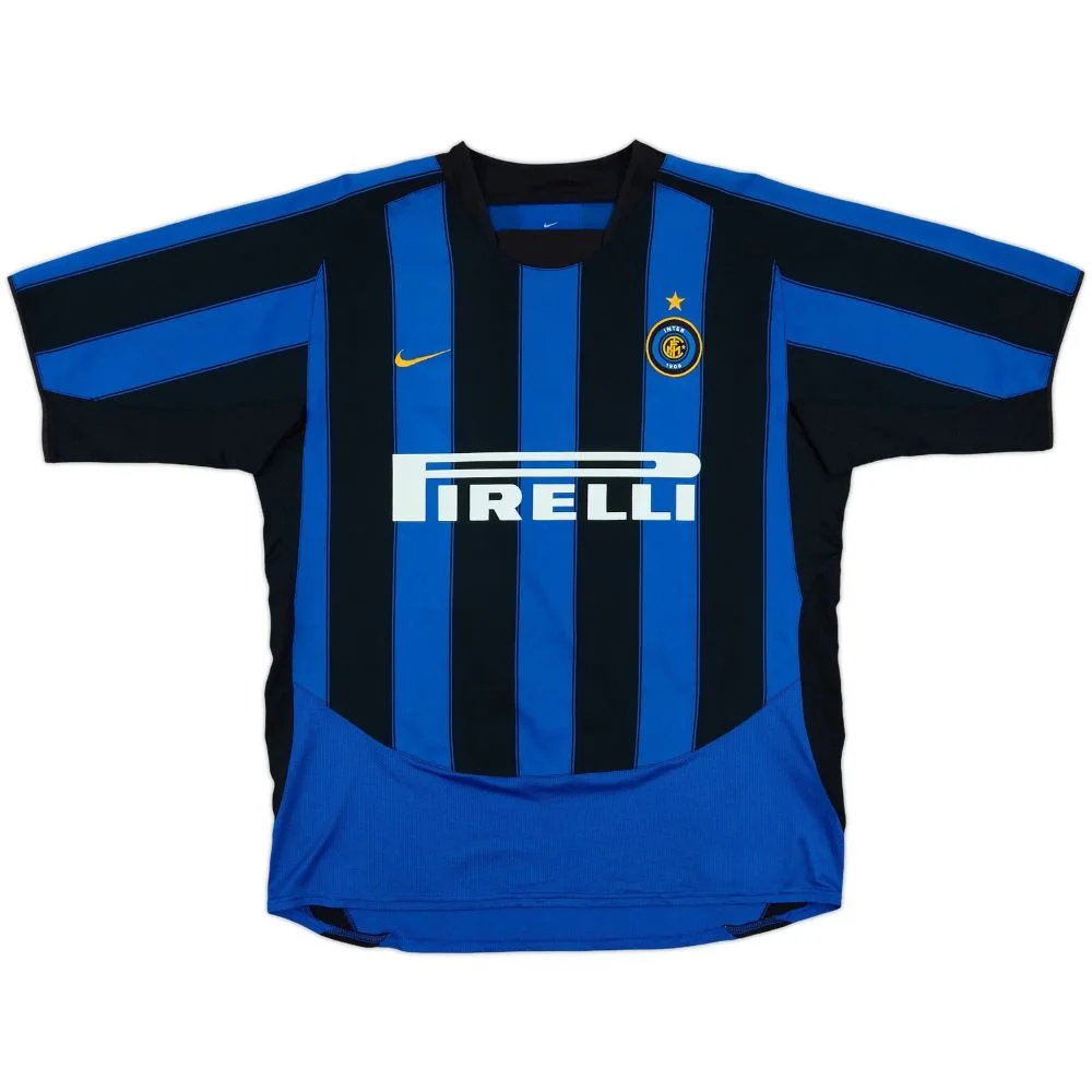 Inter Milan Home Jersey 2003-2004 Adriano