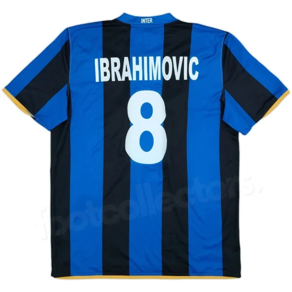 Camiseta de local del Inter de Milán 2008-2009 Ibrahimovic