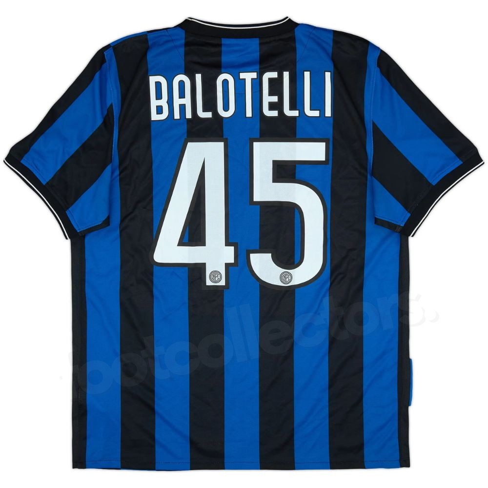 Maillot Inter Milan Domicile 2009-2010 Balotelli