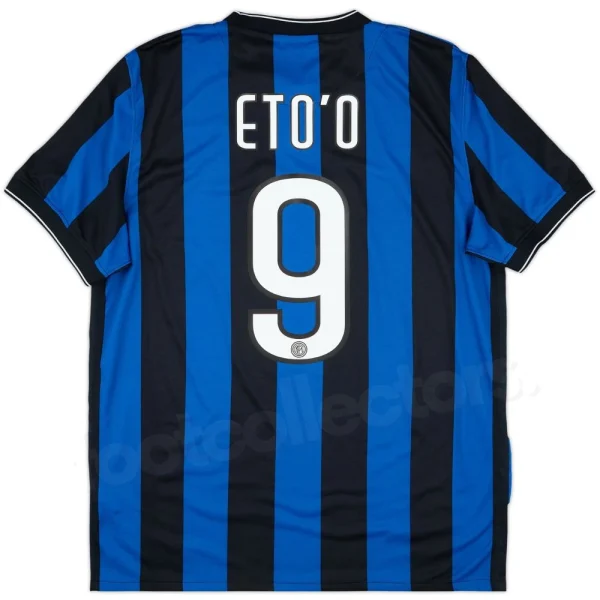 Camiseta Inter Milan Primera 2009-2010 Eto'o