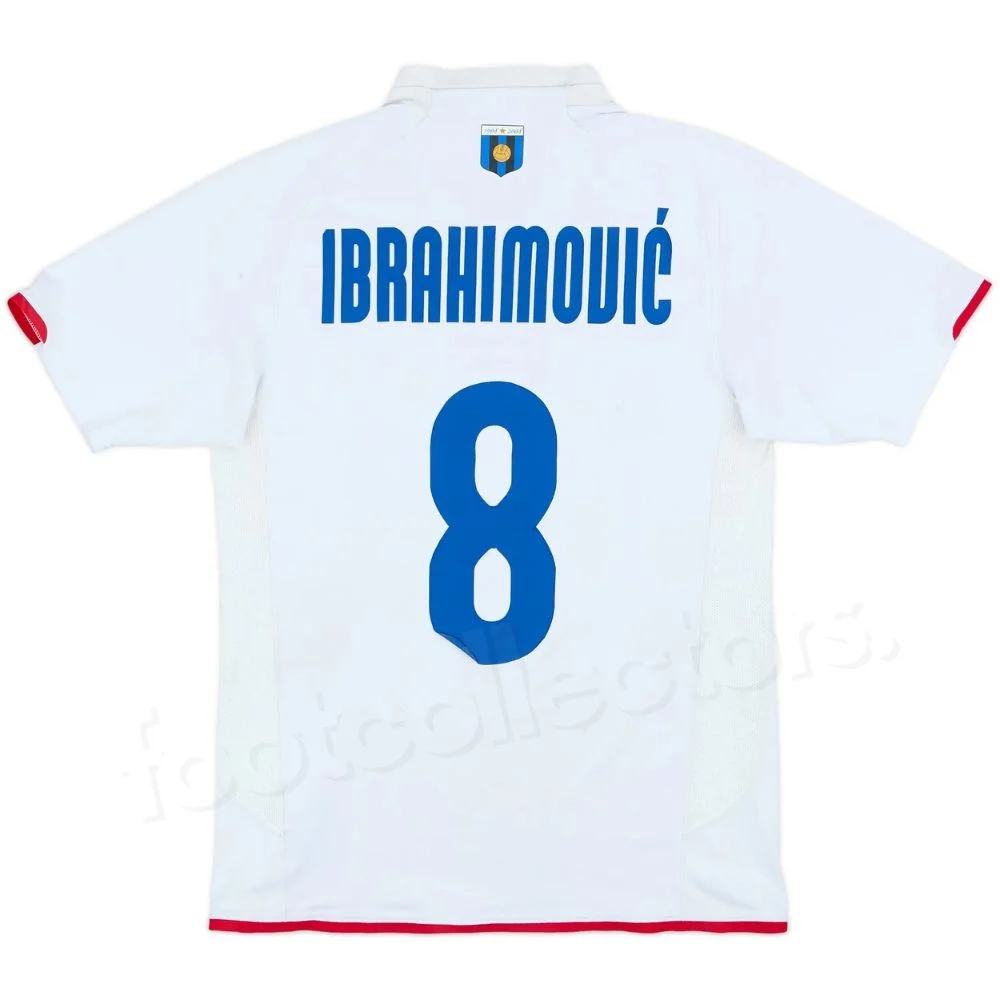 Maillot Inter Milan Exterieur 2007-2008 Ibrahimovic