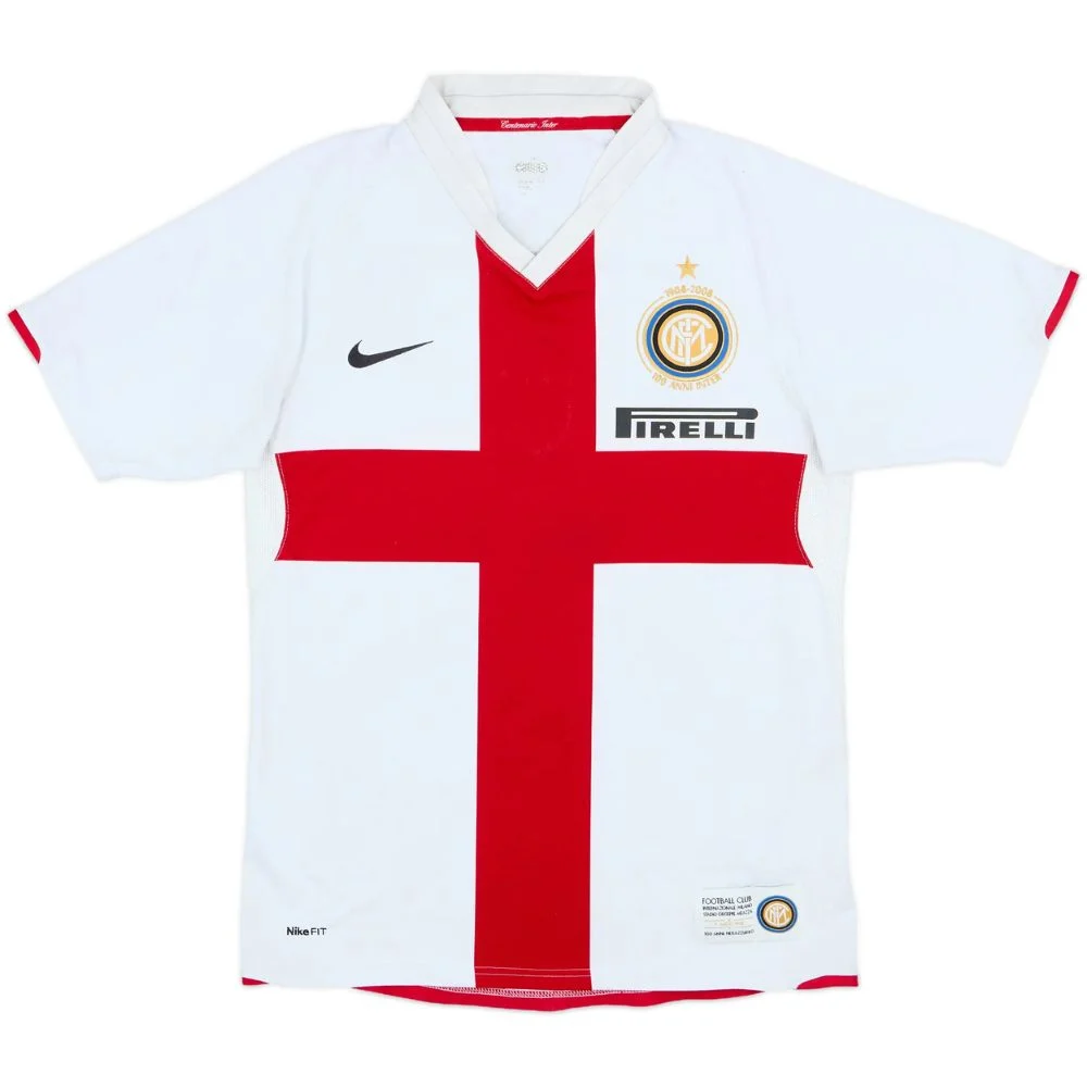 Maillot Inter Milan Exterieur 2007-2008 Ibrahimovic