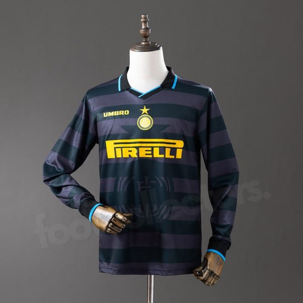 Maillot Inter Milan Third 1997 1998 Manches Longues