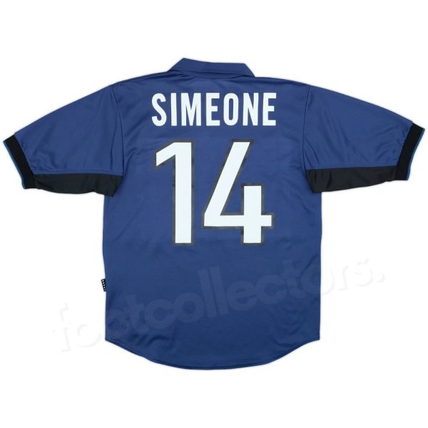 Maillot Inter Milan Third 1998-1999 Simeone