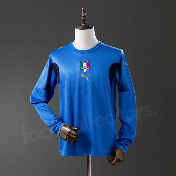 Maillot Italie Domicile 2006 Manches Longues