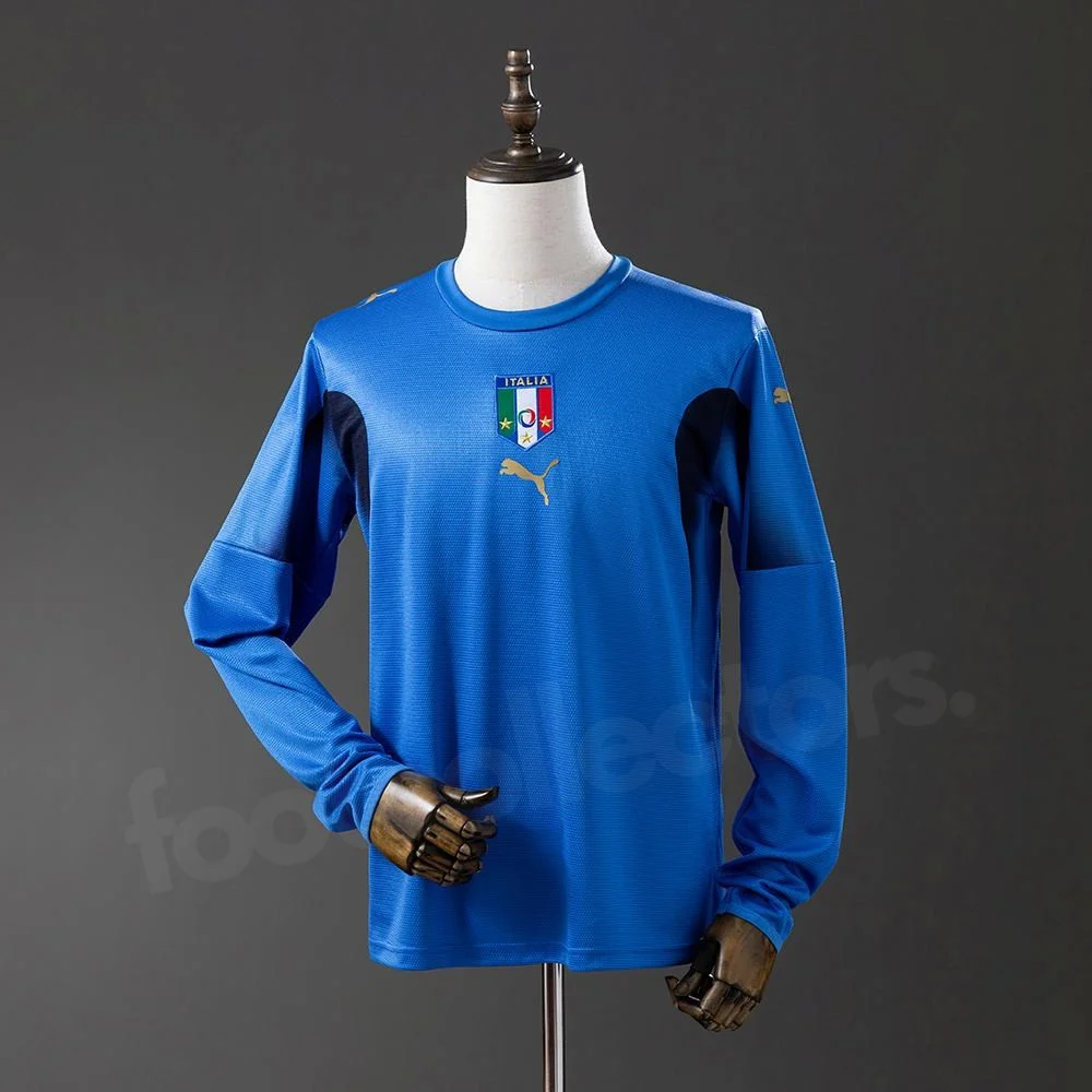 Maillot Italie Domicile 2006 Manches Longues (1)