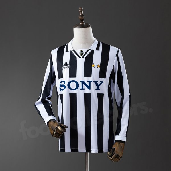 Maillot Juventus Domicile 1995-1997 Manches Longues
