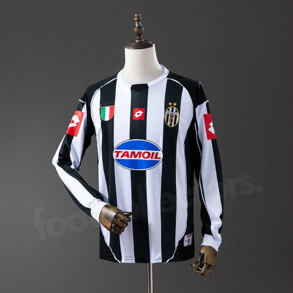 Maillot Juventus Domicile 2002-2003 Manches Longues