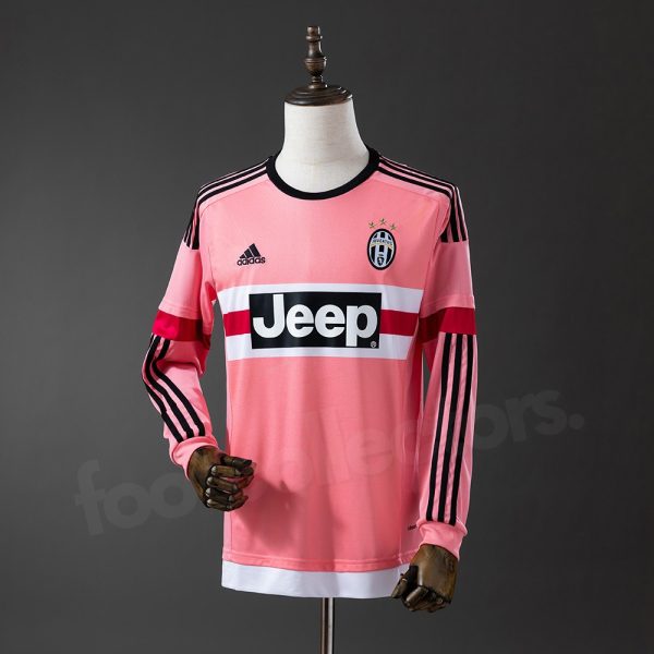 Maillot Juventus Exterieur 2015-2016 Manches Longues