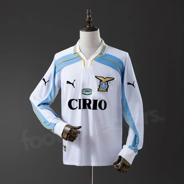 Lazio Away Shirt 1999-2000 Long Sleeve