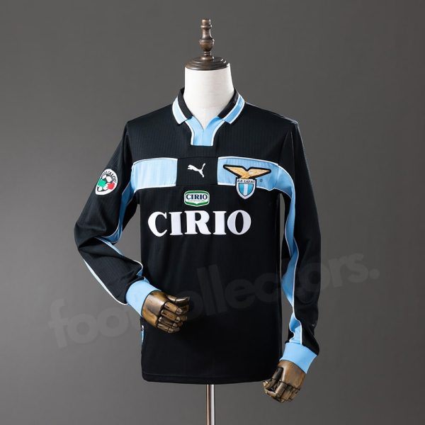 Maillot Lazio Third 1998-1999 Manches Longues
