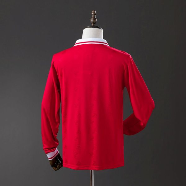 Maillot Liverpool Domicile 1996-1997 Manches Longues