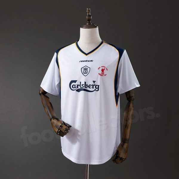 Maillot Liverpool Exterieur 2001-2002