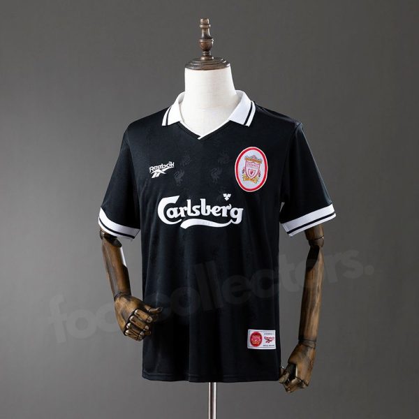Maillot Liverpool 1996-1997 Noir