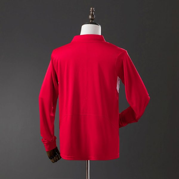 Maillot Liverpool Domicile 2004-2005 Manches Longues