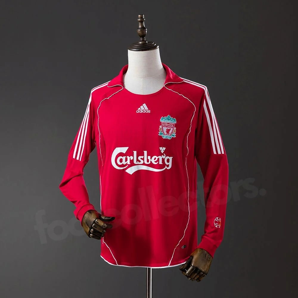Maillot Liverpool fc Domicile 2006-2007 Manches Longues (1)