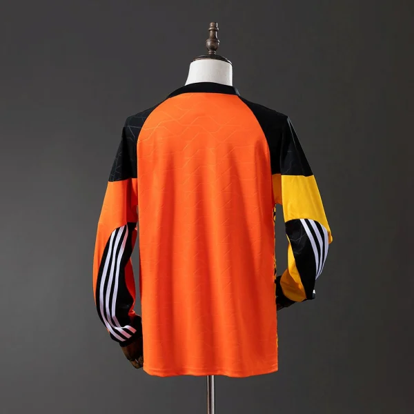Maillot Liverpool Gardien 1995-1996 Jaune/Orange Manches Longues